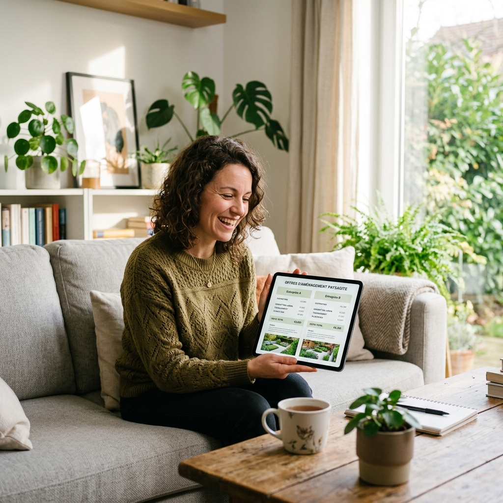 Comment comparer les devis de paysagiste efficacement ?